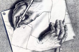 Ünlü ressam Escher, resmin de matematikçisi