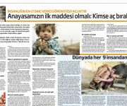 Kuban: İnsanlığın en utanç verici görüntüsü açlıktır.