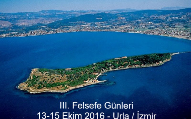3. Urla Felsefe Günleri başlıyor