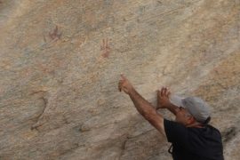 Madran Dağı’nda ilk kez Prehistorik kaya resimleri bulundu