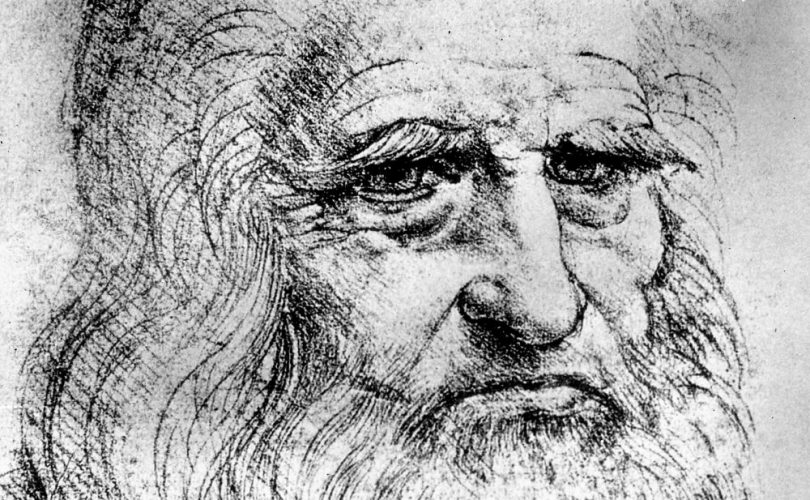 Leonardo da Vinci’nin otoportresindeki lekelerin nedeni anlaşıldı