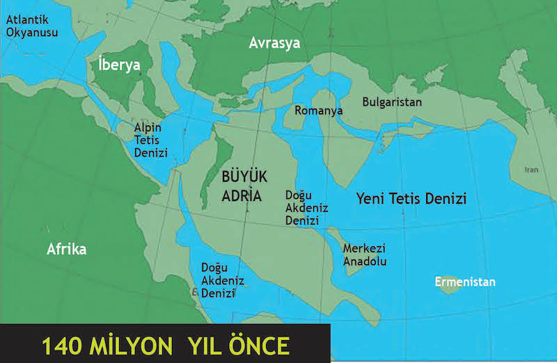 Океан тетис карта