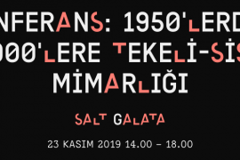 SALT Galata’da Tekeli-Sisa mimarlığı konferansı