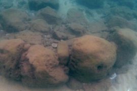 7.000 yıl önce yapılmış deniz duvarı keşfedildi