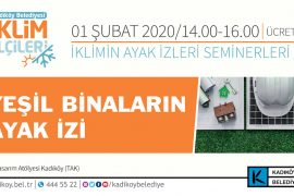 Kadıköy’de “Yeşil Binaların Ayak İzi” semineri