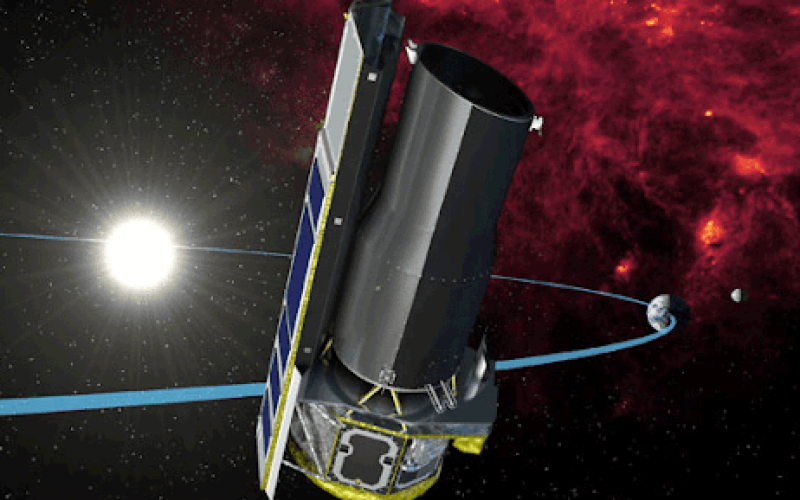 Spitzer teleskopuna veda