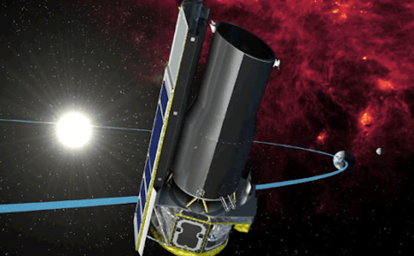 Spitzer teleskopuna veda