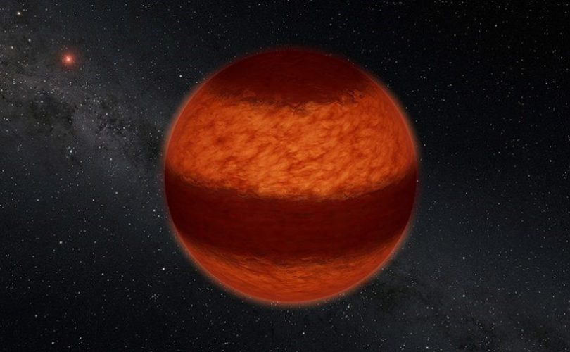 Kahverengi Cüce’de bulut şeritleri