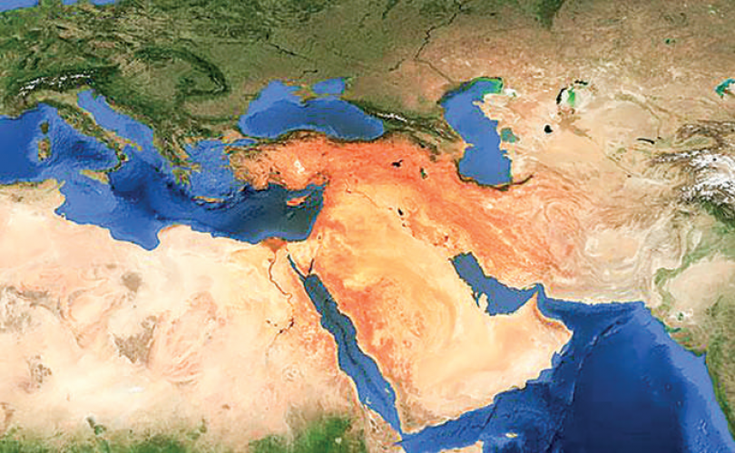 Yakındoğu gelecekte de sıcak ve kurak olacak