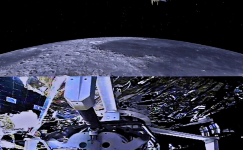 Toprak örneklerini alan “Chang’e 5” Ay yörüngesinde