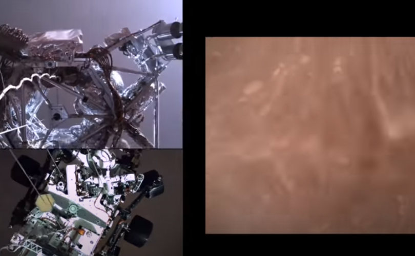 Mars’tan ilk görüntüler