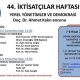 İFMC 44. İktisatçılar Haftası Başladı: “Yerel Yönetimler ve Demokrasi’