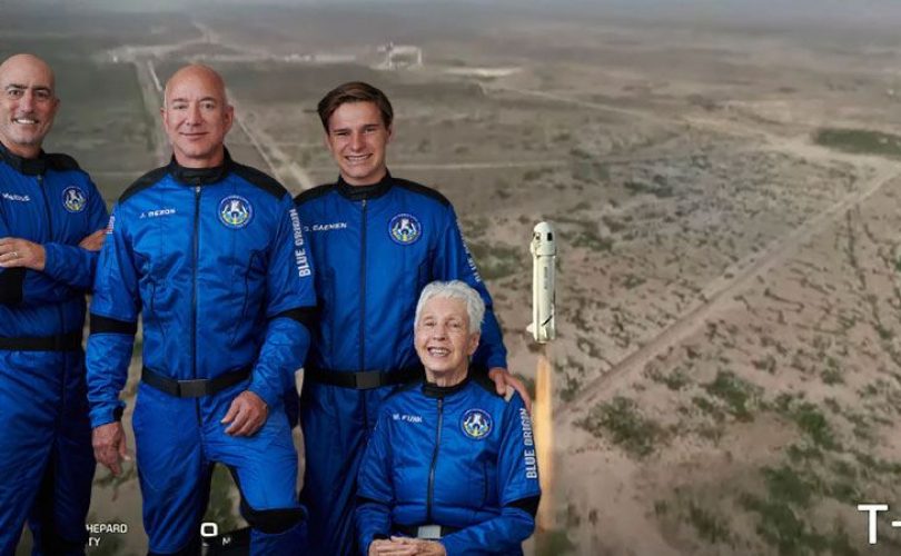 Jeff Bezos’un uzay aracı uzaya fırlatıldı