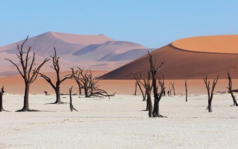 Bir zamanlar Namibya’da da buzul varmış