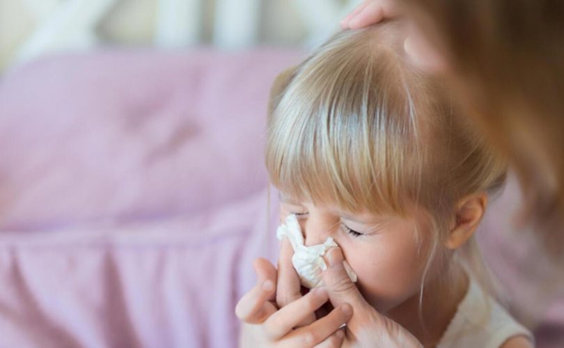 Çocuklarda üst solunum yolu enfeksiyonu