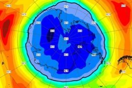 Antarktika üzerindeki ozon deliği bu yıl çok büyük