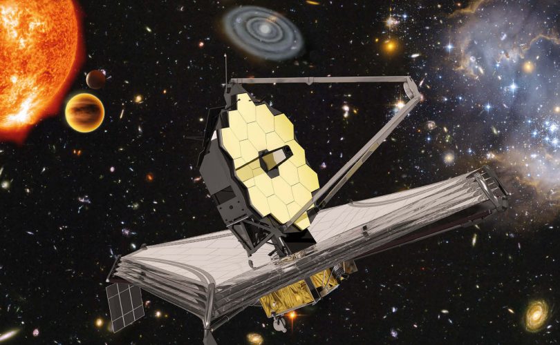 Yeni nesil uzay teleskobu James Webb yola çıktı