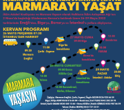 “Marmara Kervanı” 26-29 Mayıs tarihlerinde yolda olacak