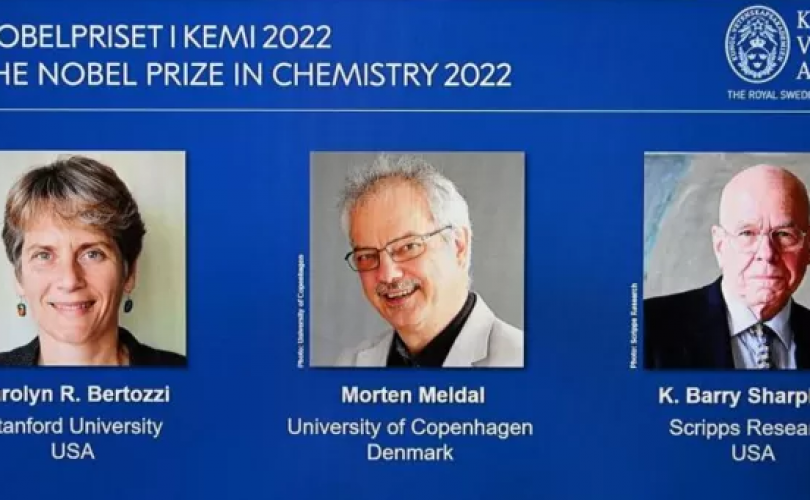 2022 N﻿obel Kimya Ödülü sahiplerini buldu