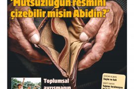 ‘Mutsuzluğun resmini çizebilir misin Abidin?’