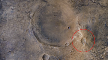 Mars’ta uykuda bir dev: Jezero Krateri’nin kenarında volkan izleri