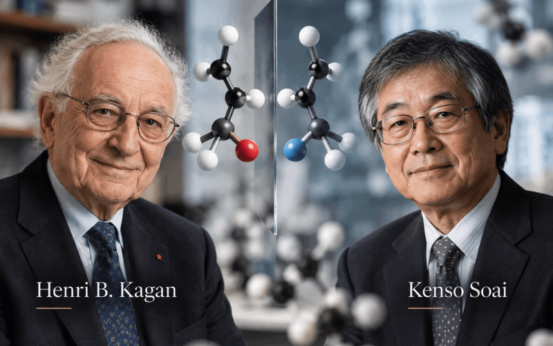 2026 Kimya Nobeli, moleküllerin “ayna dünyasını” çözen Kagan ve Soai’ye verildi